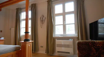 Klimaanlage im Schlafzimmer