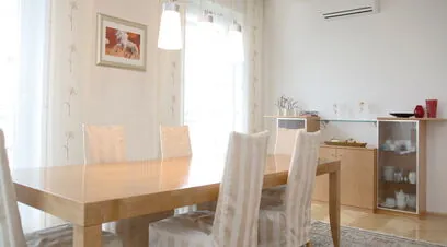 Klimaanlage im Wohnzimmer